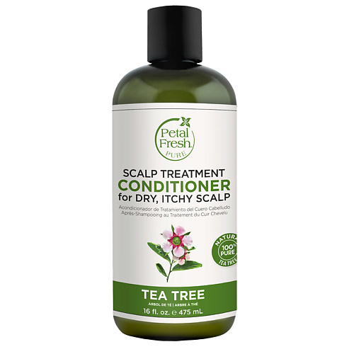 PETAL FRESH Кондиционер для волос с экстрактом чайного дерева aura жидкое мыло active herb с экстрактом чайного дерева и антибактериальным эффектом 500 мл