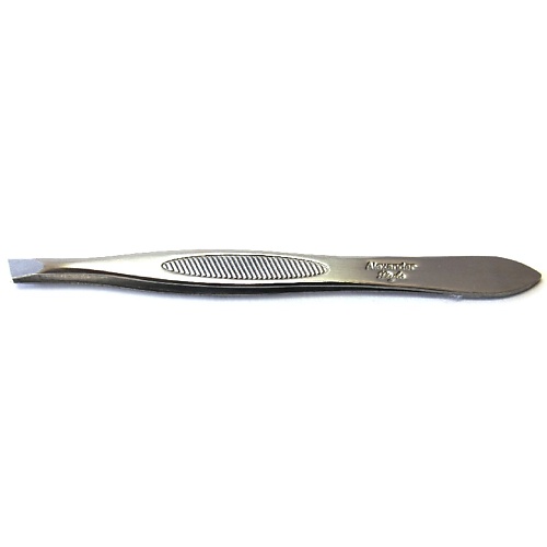 ALEXANDER STYLE Пинцет 6602 скошенный, серебристый, 8,5 см нож швейцарский спасатель 12в1 серебристый
