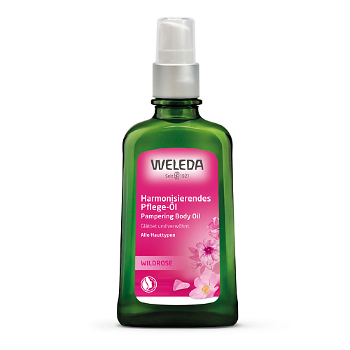 WELEDA Розовое нежное масло для тела weleda молочко для тела деликатное