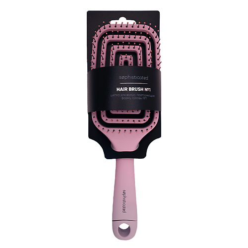 ЛЭТУАЛЬ SOPHISTICATED Щётка для волос Design 1 Pink лэтуаль щипцы для подкручивания ресниц pink