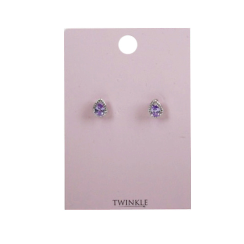 TWINKLE Серьги Light Purple