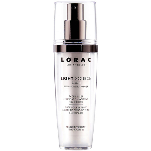 Праймеры для лица LORAC Праймер сияющий 3 в 1 Light Source 3-in-1 Illuminating Primer