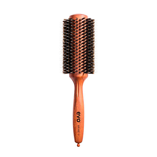 EVO [Спайк] Щетка круглая с комбинированной щетиной для волос 38мм evo spike 38mm radial brush grosheff щетка для бороды овальная с щетиной кабана
