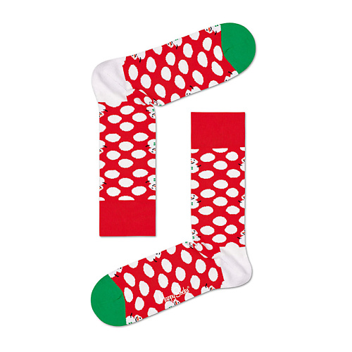 HAPPY SOCKS Носки Big Dot Snowman гениальные носки вязание на спицах энциклопедия конструктор