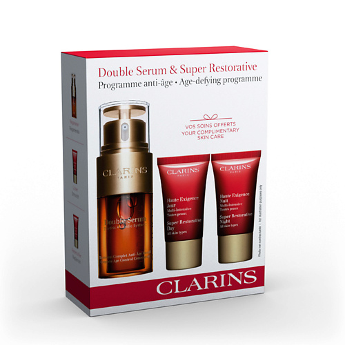 CLARINS Набор Clarins Double Serum+ Multi-Intensive sulhwasoo набор средств для лица first care activating serum tial kit