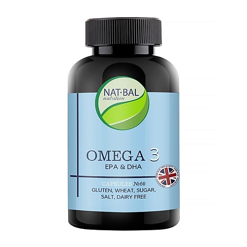 NAT BAL NUTRITION Биологически активная добавка к пище Омега-3 norvegian fish oil омега 3 жир печени трески