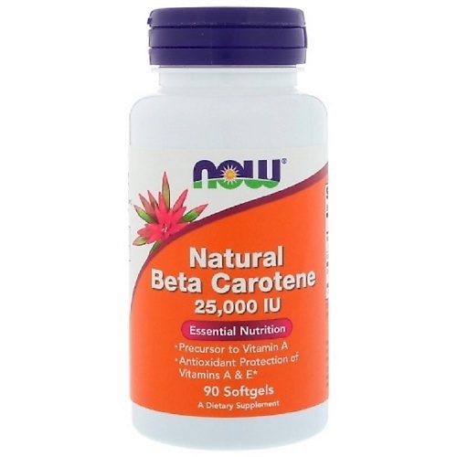NOW Натуральный бета-каротин 571 мг vplab формула для поддержания здоровья костей и сердца bones2cardio