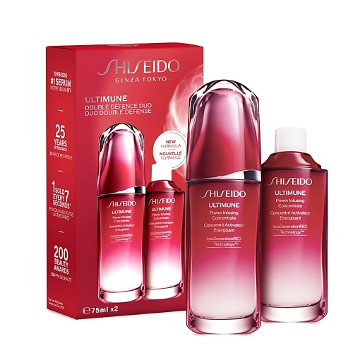 SHISEIDO Набор Ultimune Duo shiseido набор защита лифтинг ultimune vital perfection