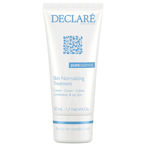 DECLARÉ Крем для лица восстанавливающий баланс кожи Pure Balance Skin Normalizing Treatment успокаивающий крем с ниацинамидом acne balance cream spf 20