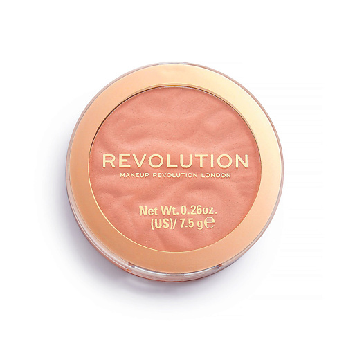 REVOLUTION MAKEUP Румяна BLUSHER RELOADED, Peach Bliss revolution makeup пудра reloaded pressed powder