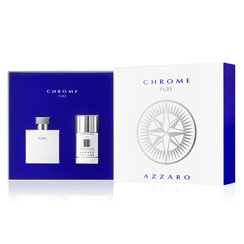 AZZARO Набор Chrome Pure azzaro azzaro wanted by night 100