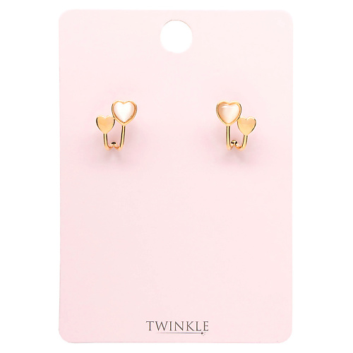 Серьги TWINKLE Серьги GOLDEN HEARTS