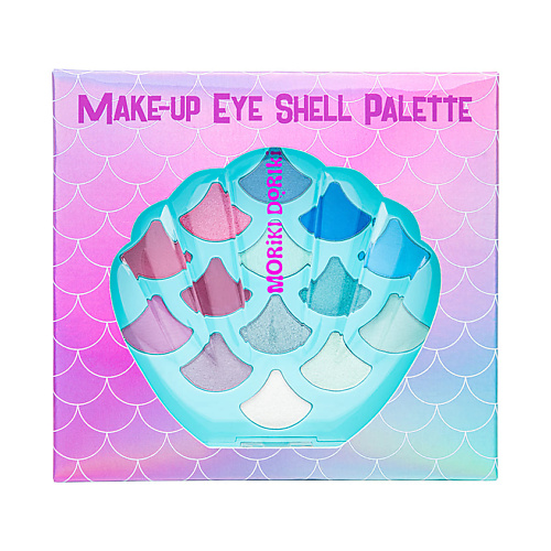 MORIKI DORIKI Палетка для макияжа глаз Eye Shell palette moriki doriki блокнот с ключoм lana secret notebook