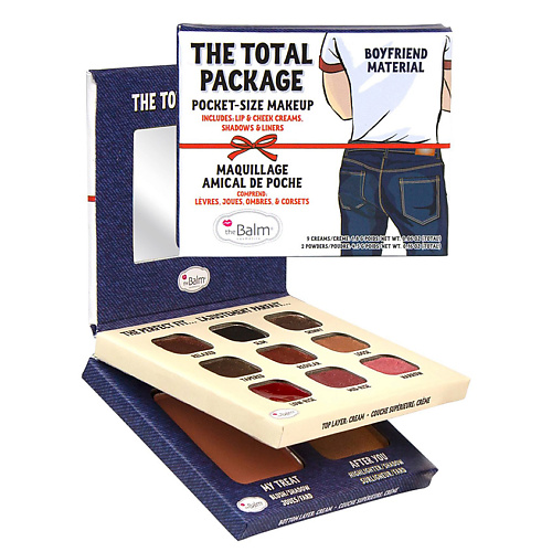 THEBALM Палетка для лица THE TOTAL PACKAGE Бойфренд Материал thebalm палетка теней male order first class male