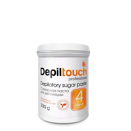DEPILTOUCH PROFESSIONAL Сахарная паста для депиляции №4 плотная Depilatory Sugar Paste паста для шугаринга start epil плотная 2020 400 г