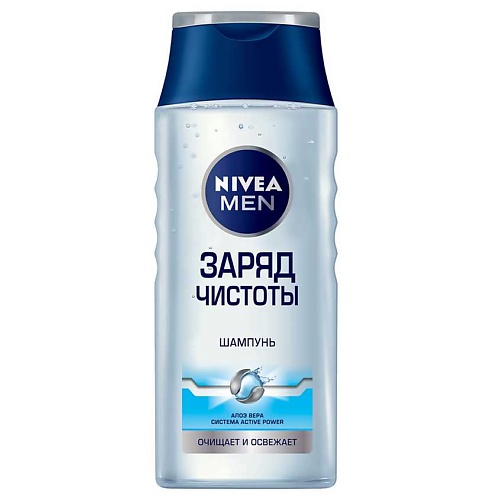 NIVEA Шампунь-уход Заряд чистоты