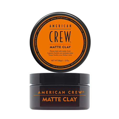 AMERICAN CREW Пластичная матовая глина для мужчин Matte Clay wella professionals глина трансформер матовая eimi texture touch reworkable matte clay