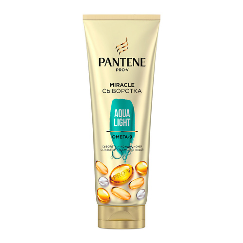 PANTENE Pro-V Miracle Сыворотка-кондиционер для волос 4в1 Aqua Light aussie бальзам ополаскиватель repair miracle