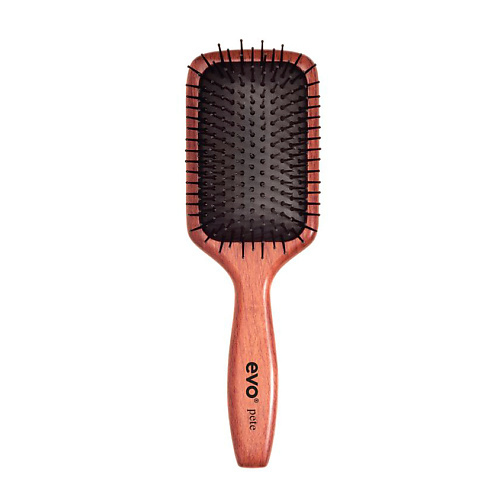 EVO [Пит] Щетка массажная с ионизацией для волос evo pete ionic paddle brush gess массажная щетка для тела spa brush