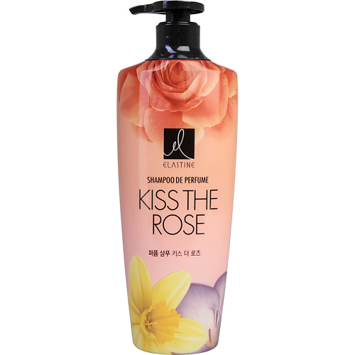 ELASTINE Парфюмированный шампунь для всех типов волос Kiss The Rose парфюмированный шампунь она иная