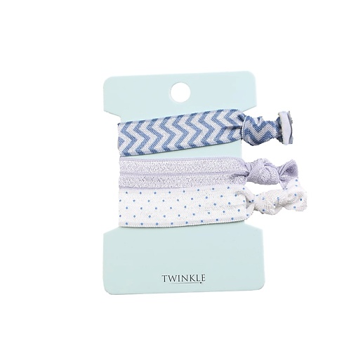TWINKLE Набор резинок для волос Blue twinkle сумка тоут женская python blue