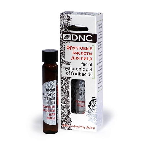 DNC Гель для лица Фруктовые кислоты Facial Hyaluronic Gel of Fruit Acids маска для лица dizao фруктовые кислоты 10 42 г