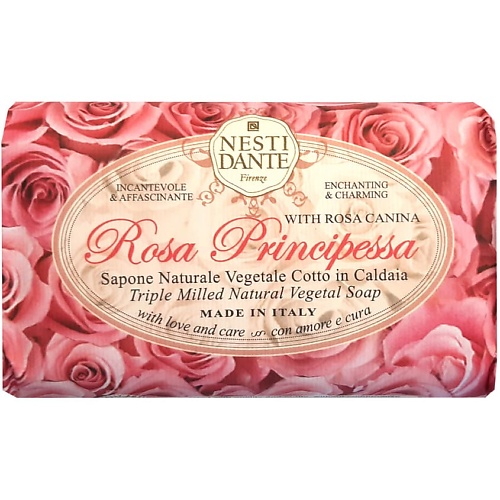 NESTI DANTE Мыло Rosa Principessa мыло nesti dante глициния и сирень 250г 1311106