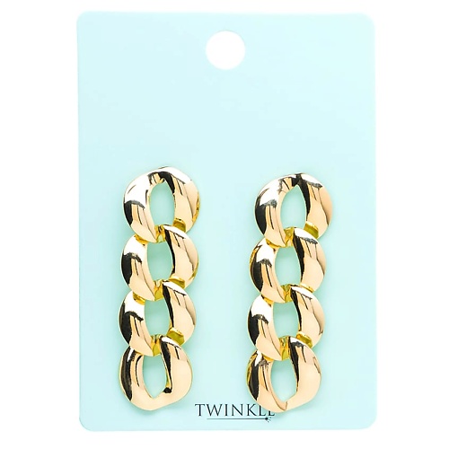 Серьги TWINKLE Серьги GOLDEN CHAIN BIG