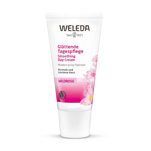 

WELEDA Розовый разглаживающий дневной крем Wild Rose Smoothing Day Cream, Розовый разглаживающий дневной крем Wild Rose Smoothing Day Cream