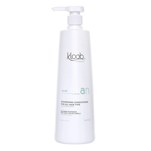 KLOOB Бальзам питательный для всех типов волос бальзам для волос biopoint professional деликатный с витаминами a c e f для всех типов волос 350 мл