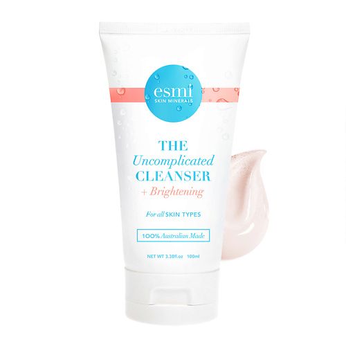 ESMI SKIN MINERALS Средство для лица очищающее осветляющее The Uncomplicated Cleanser Plus skin helpers очищающее масло для душа 200 0