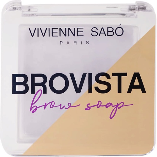 Фиксатор для бровей VIVIENNE SABO Фиксатор для бровей Vivienne Sabo Brovista brow soap масло для роста бровей и ресниц brovista brow