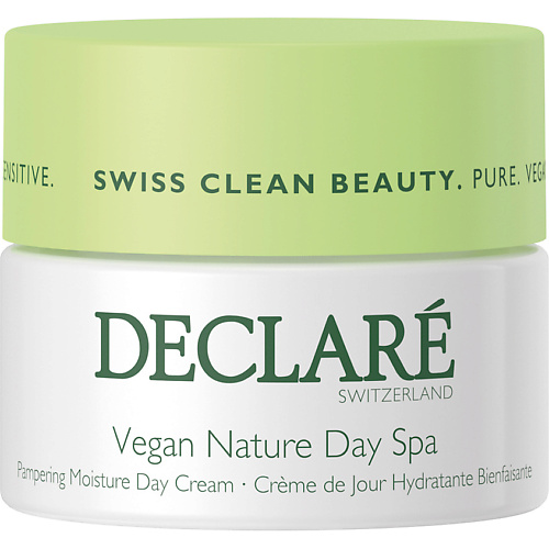 DECLARÉ Нежный увлажняющий дневной крем Веган-Спа Vegan Nature Day Spa Moisture Day Cream аква крем для рук moisture by nature