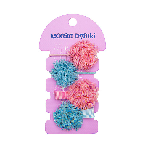 Набор аксессуаров для волос MORIKI DORIKI Набор аксессуаров для волос Pink&Jeans фото