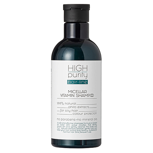 HIGH PURITY Мицеллярный витаминизирующий шампунь Hair Line Micellar Vitamin Shampoo ollin service line shampoo stabilizer ph 3 5 шампунь стабилизатор рн 3 5 1000 мл