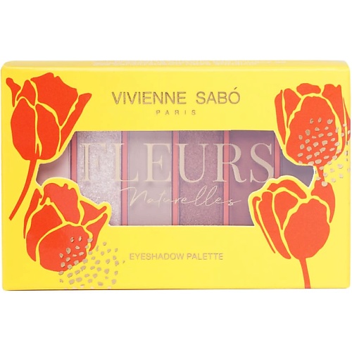 фото Vivienne sabo палетка теней для век fleurs naturelles tulipe