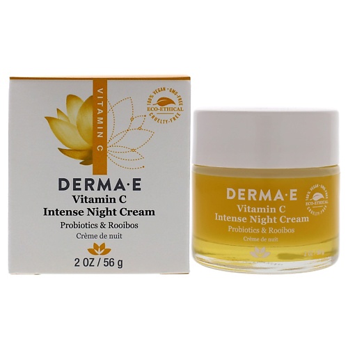 DERMA-E Крем для лица ночной с витамином C Vitamin C Intense Night Cream yousmetica осветляющий ночной крем для лица с витамином с и гиалуроновой кислотой