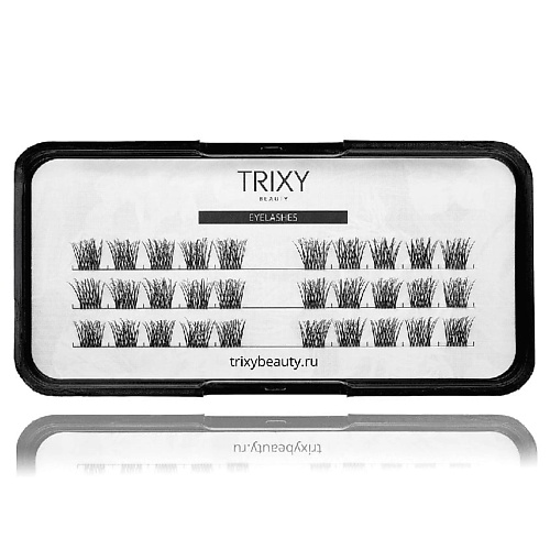 TRIXY BEAUTY Ресницы-пучки Hollywood trixy beauty магнитные ресницы арт 806