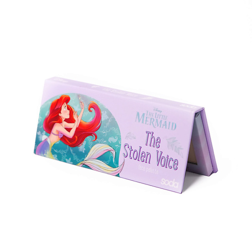 SODA Палетка для лица THE STOLEN VOICE #exploretheocean палетка пигментов для лица i heart revolution mermaid make up pigment palette