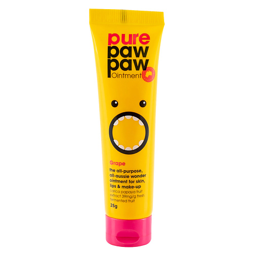 PURE PAW PAW Бальзам для губ восстанавливающий с ароматом Виноградная газировка pure paw paw бальзам для губ восстанавливающий без запаха