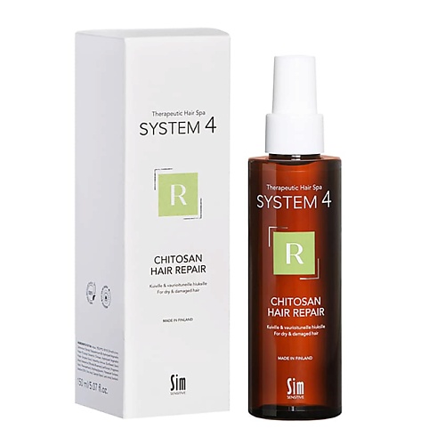 SYSTEM4 Спрей терапевтический для восстановления структуры волос по всей длине спрей для выравнивания структуры волос advanced defense