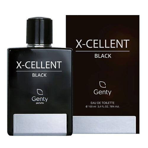 PARFUMS GENTY X-Cellente Black 100 parfums genty ин100 грамм озоновый рассвет 30