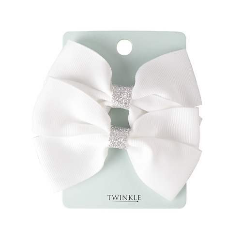 TWINKLE Заколки для волос TWINKLE BACK TO SCHOOL, white bows