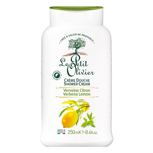 LE PETIT OLIVIER Крем для душа нежный Вербена-Лимон Verbena Lemon Shower Cream