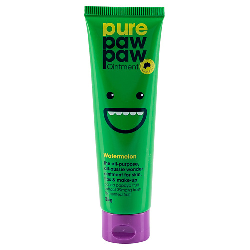 PURE PAW PAW Бальзам для губ восстанавливающий с ароматом Арбузная жвачка pure paw paw восстанавливающий бальзам без запаха ointment original