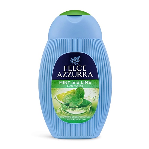 FELCE AZZURRA Гель для душа Мята и Лайм Mint & Lime Shower Gel линейка 15см pastel mint мятная подвес erichkrause