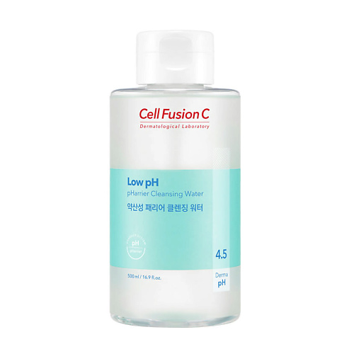 CELL FUSION C Вода очищающая для лица с низким pH Low pH cell fusion c диски для лица охлаждающие и успокаивающие cooling pad