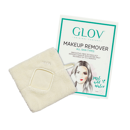 GLOV Салфетка для снятия макияжа GLOV для всех типов кожи салфетка универсальная вискозная домашний сундук 3 шт