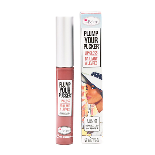 THEBALM Блеск для губ Plump Your Pucker блеск для губ pastel show your lumos clear gloss transparent