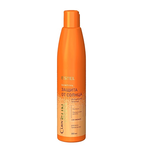 ESTEL PROFESSIONAL Шампунь-защита от солнца для всех типов волос Curex краска для волос estel professional de luxe 6 74 темно русый коричнево медный 60 мл